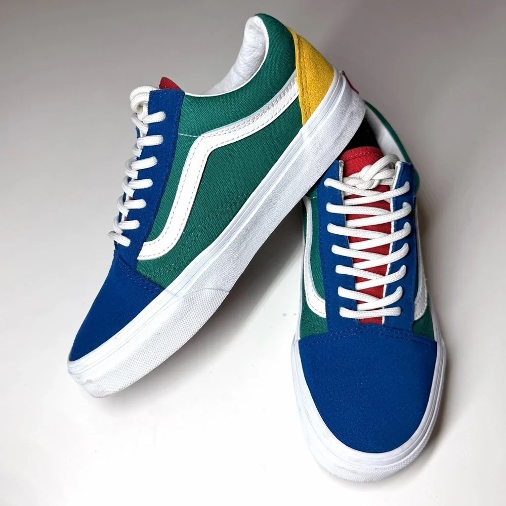 Vans Women’s Yacht Club Old Skool Athletic Skateboard Shoes Size- 6